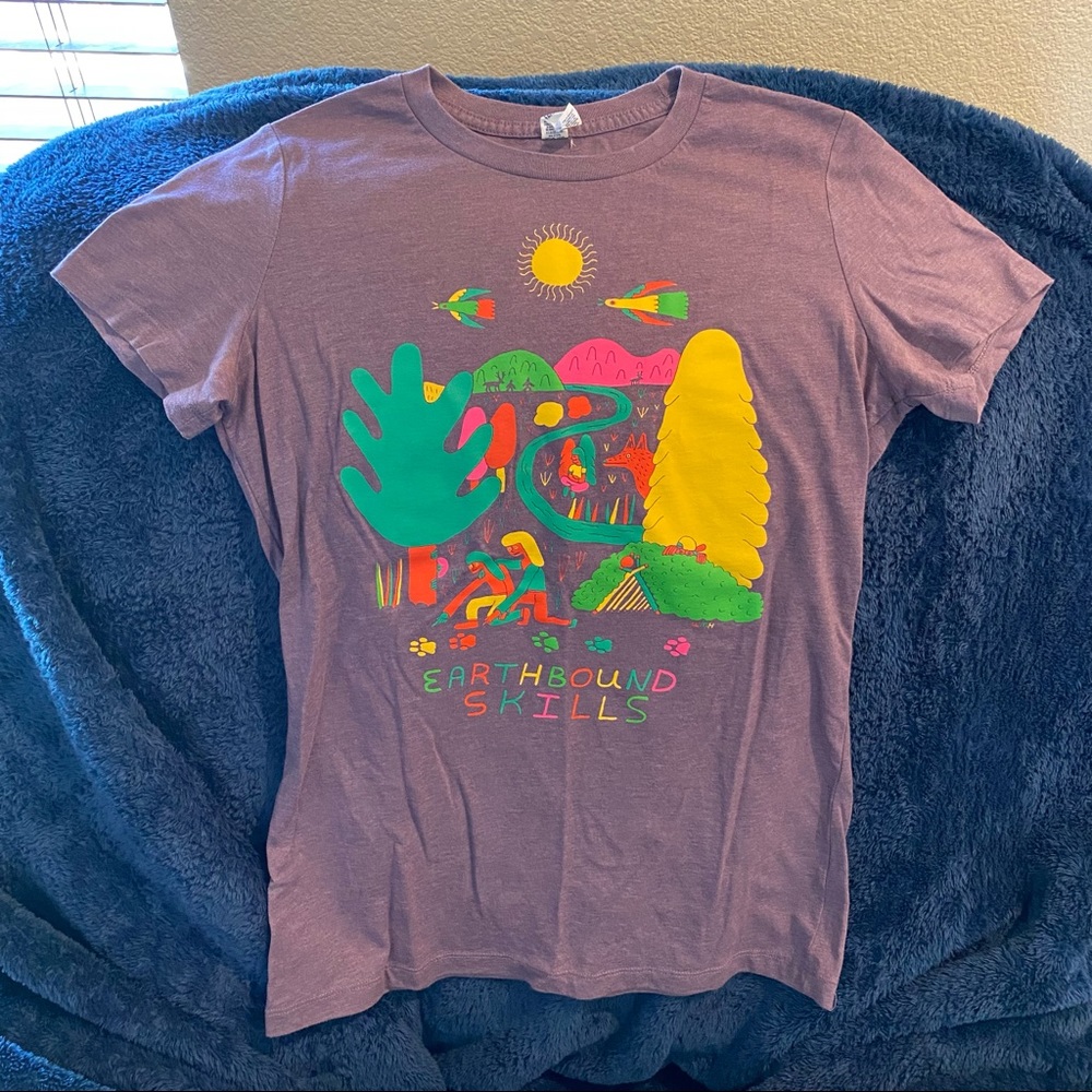 Earthbound Skills Chico California T-shirt
